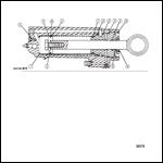 POWER TRIM CYLINDER REPAIR KITS (USE WITH 76509A3)