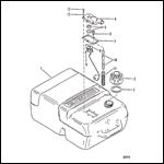 FUEL TANK (PLASTIC-6.6 GALLON-NOT ORIGINAL EQUIPMENT TANK)