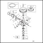 CRANKSHAFT, PISTONS AND FLYWHEEL (15)