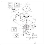 CARBURETOR AND THROTTLE LINKAGE (228 - 230 - 260)