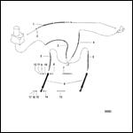 TRIM CYLINDERS AND HYDRAULIC HOSES (INTERNAL LINES)
