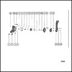 REVERSE LOCK VALVE ASSEMBLY (IN-LINE ENGINES)