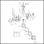 CYLINDER BLOCK AND CRANKCASE