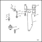 SENDERS AND HARNESS BRACKET