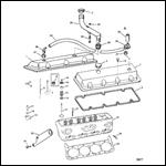 CYLINDER HEAD AND ROCKER COVER