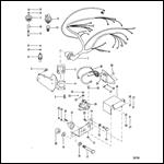 WIRING HARNESS AND ELECTRICAL COMPONENTS