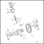 CRANKSHAFT AND PISTONS