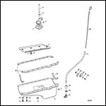 OIL PAN AND OIL PUMP (CAST OIL PAN)