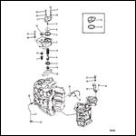 CYLINDER BLOCK AND THERMOSTAT