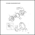 FLYWHEEL HOUSING/DRIVE PLATE (INBOARD)