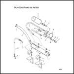 OIL COOLER AND OIL FILTER (INBOARD)