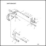 SHIFT BRACKET (STERN DRIVE)