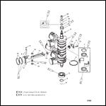 CRANKSHAFT PISTONS - AND CONNECTING RODS