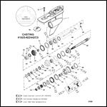 GEAR HSG (PROP SHAFT)COUNTER ROTATION(G438000 & UP)