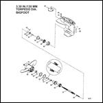 Gear Housing Propeller Shaft - 2.42:1 Gear Ratio