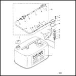 FUEL TANK M-020319/ML-315434/E-253080/EL-554805 and Below