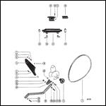 POWER STEERING COMPONENTS (USES HOSES)