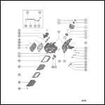 CYLINDER BLOCK AND CRANKCASE ASSEMBLY