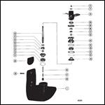 GEAR HOUSING ASSEMBLY PROPELLER SHAFT