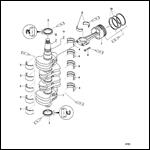 Crankshaft, Pistons and Connecting Rods