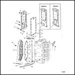 EXHAUST MANIFOLD AND CYLINDER HEAD