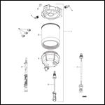 Water Separator Filter Kit 886638A01