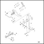 Throttle Lever And Throttle Cam Assembly