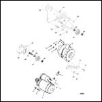 STARTER MOTOR AND ALTERNATOR