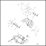 STARTER MOTOR AND ALTERNATOR