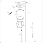 Water Separator Filter Kit 8M0046336