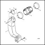 EXHAUST PIPE (STERN DRIVE)