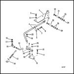 THROTTLE LINKAGE (STERN DRIVE)