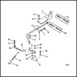 THROTTLE LINKAGE (INBOARD)