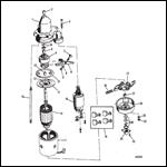 STARTER MOTOR (INBOARD)