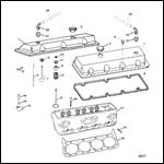 CYLINDER HEAD AND ROCKER COVER