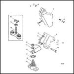 TRANSMISSION AND ENGINE MOUNTING (BORG WARNER 72)