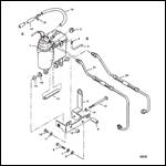 VAPOR SEPARATOR TANK AND FUEL LINES