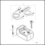 Fuel Tank and Line Assembly (Plastic - 3.2 Gallon)