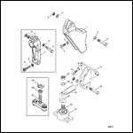 TRANSMISSION AND ENGINE MOUNTING (HURTH/BW)