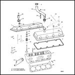 CYLINDER HEAD AND ROCKER COVER