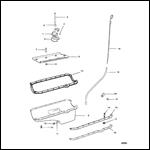 OIL PAN AND OIL PUMP