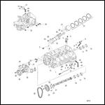 Block Camshaft and Pistons