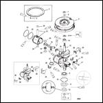 Crankshaft Pistons and Flywheel