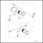 Tachometer Kits Transom and Helm Mount