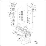 Gear Housing Driveshaft, 4.80 Torpedo