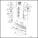 Gear Housing Driveshaft, Torque Master 2, SN-1B973744 & up