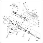 Gear Housing Propeller Shaft - 2.00:1 Gear Ratio