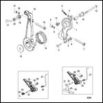 THROTTLE LEVER AND LINKAGE