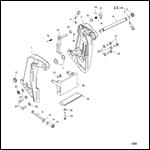 Transom Bracket (S/N USA-0T800999/ Bel-0P267999 and Below)