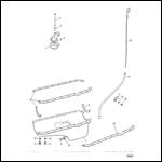 OIL PAN AND OIL PUMP STAMPED OIL PAN